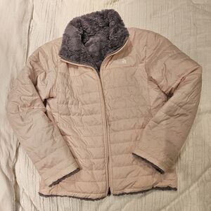North Face girls reversible jacket